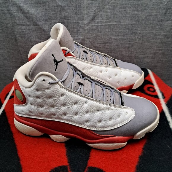 Size 11 Men Air Jordan 13 Retro ‘Grey Toe’ 2014 414571 126 - Picture 2 of 13